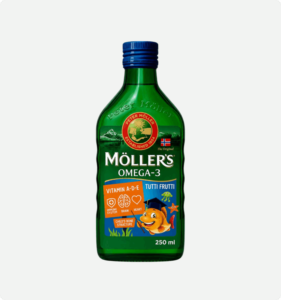 Рыбий жир Möller’s Tutti Frutti