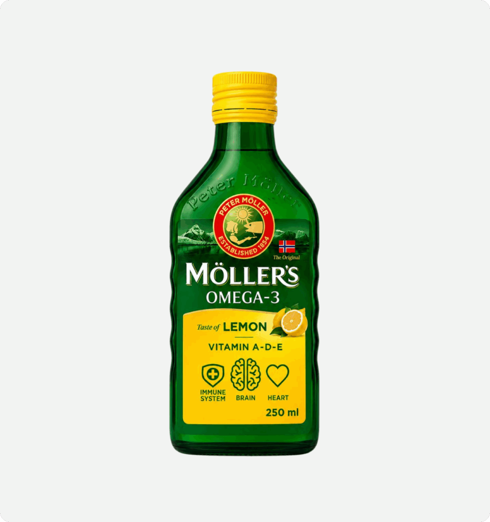 Рыбий жир Möller’s Лимонный Вкус