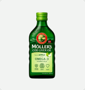 Рыбий Жир Möller’s яблочный вкус